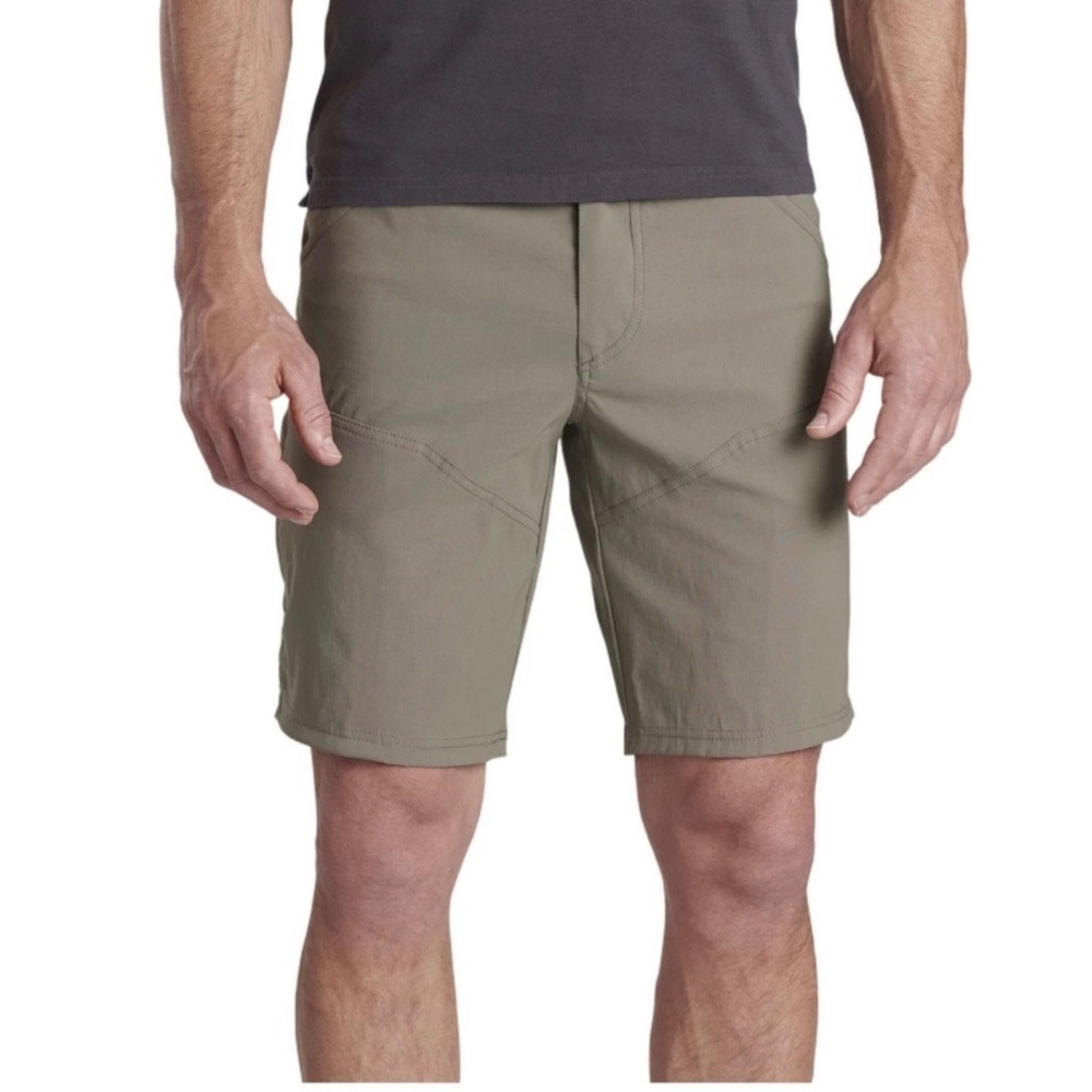 KUHL‎ Mens Khaki Renegade Cargo Shorts Lightweight Birch 34